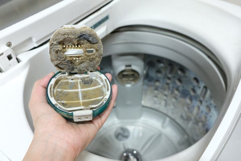 Máy giặt bị mốc trong lồng, vì sao?