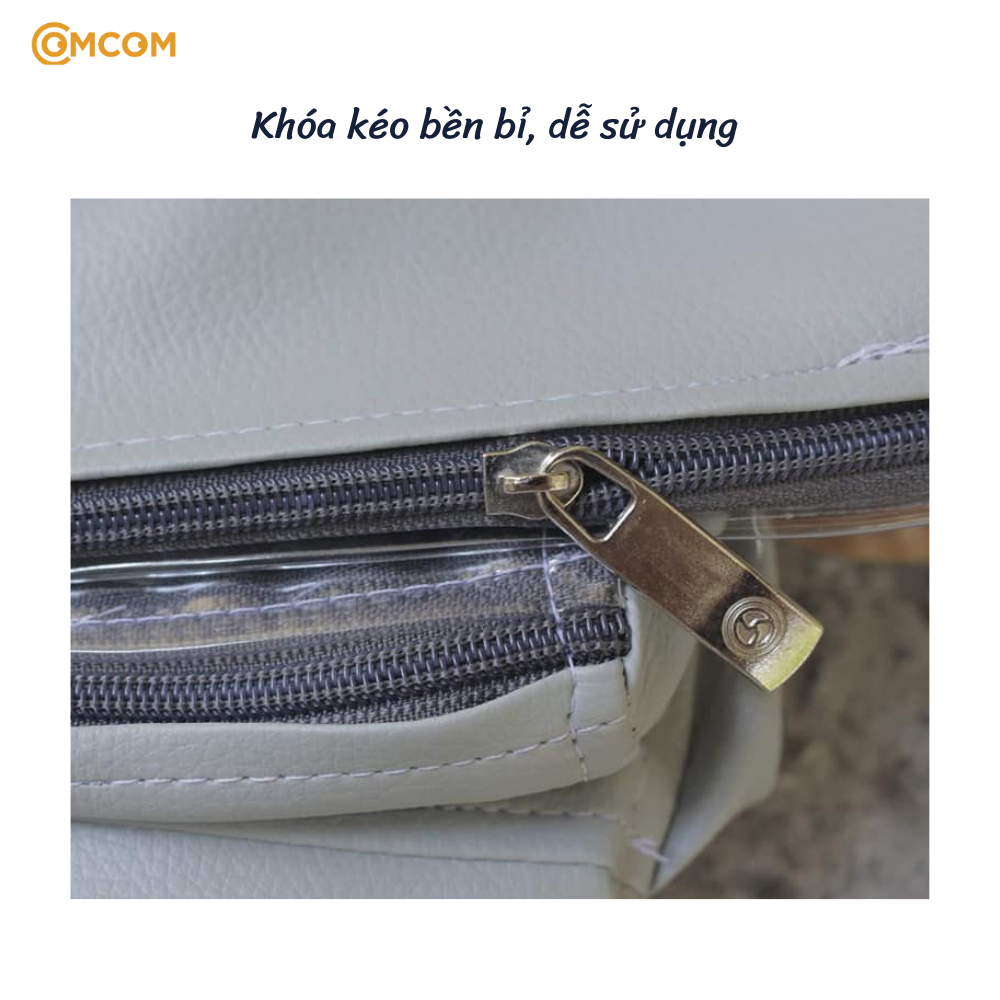 Áo trùm máy giặt cửa trước vải da cao cấp